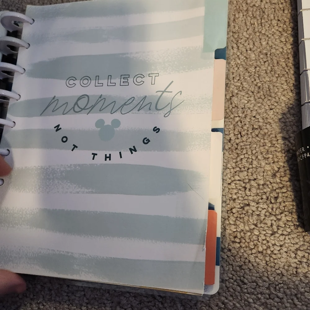 Mickey Mouse Budget Planner and Note Paper
